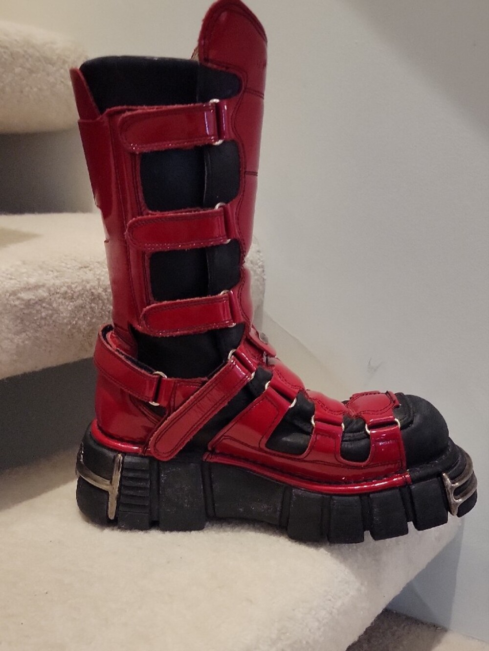 Vintage New Rock Boots Style M-309 - Picture 3 of 9